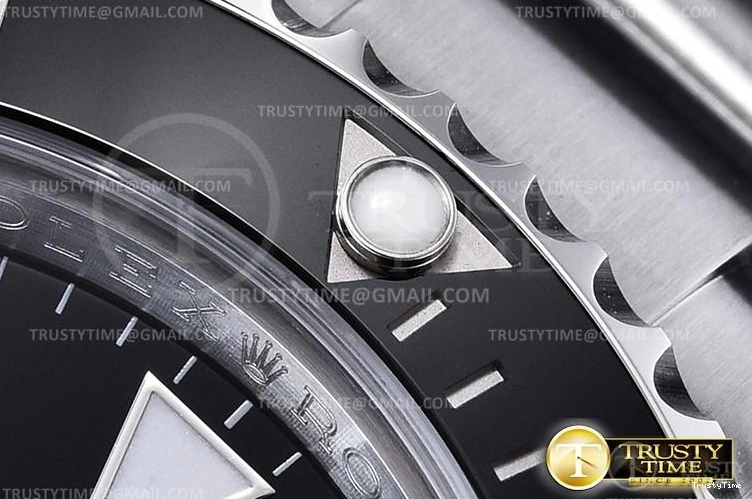 0505 ROLSUB0281 – Submariner 114060 904L SS SS Blk V10 Noob SA WaterResistant 1036